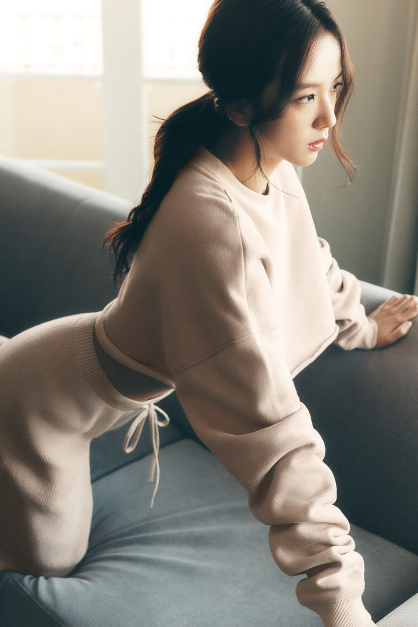 Extreme Cropped Pullover - Ivory