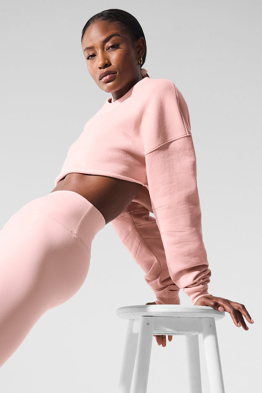 Extreme Cropped Pullover - Ivory