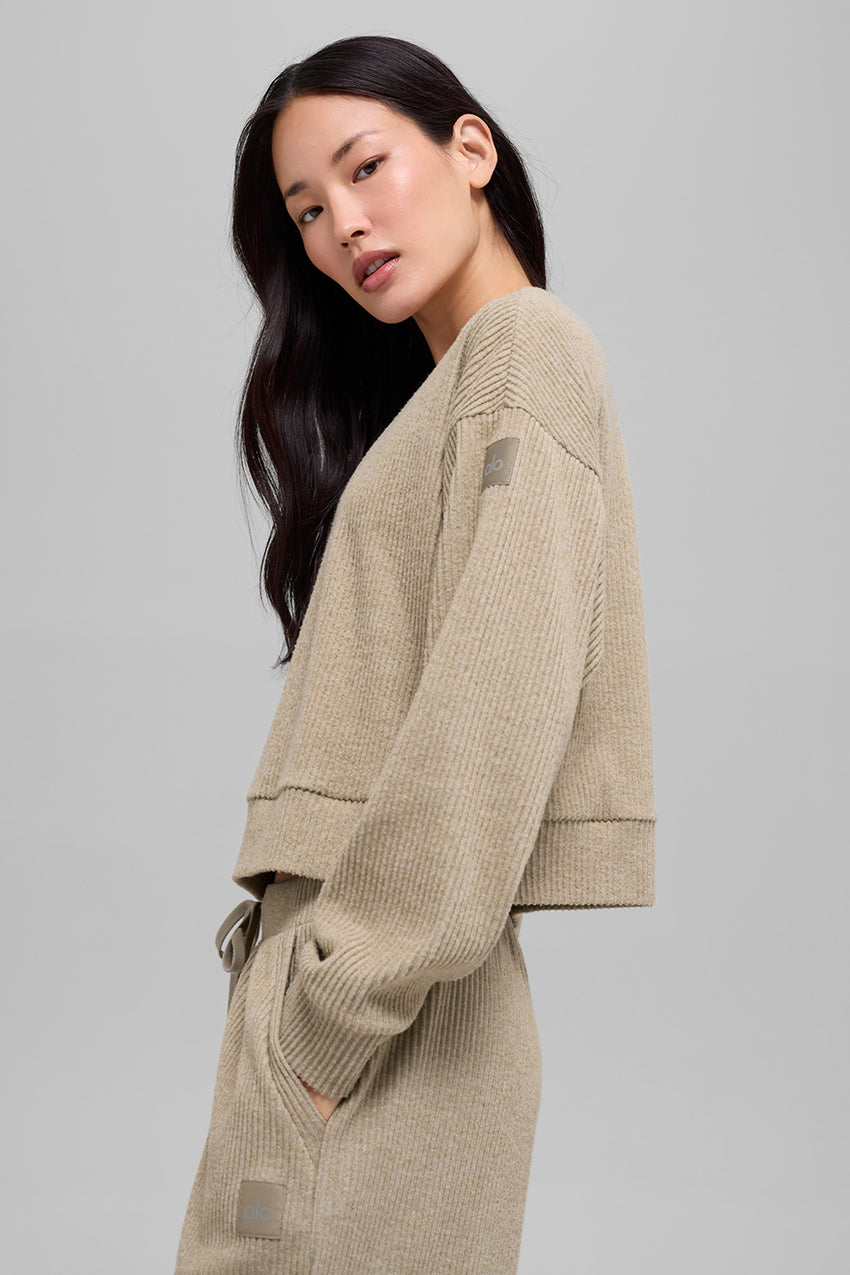 Muse Crew Neck Pullover - Black