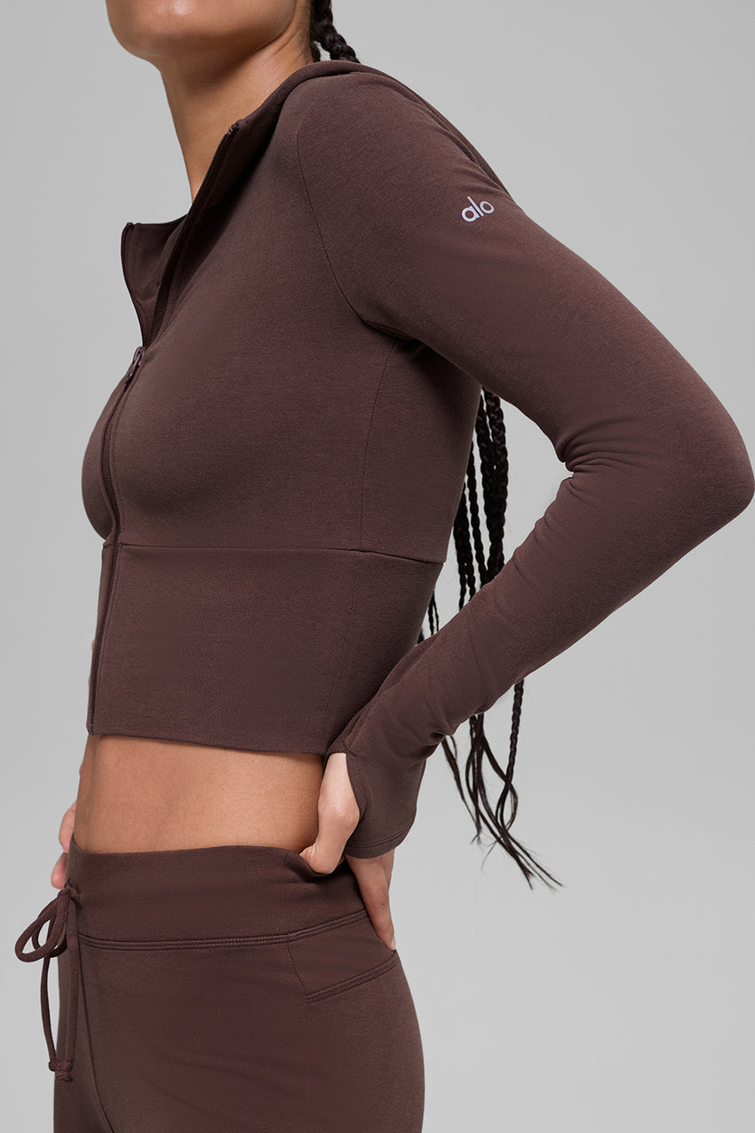 Sway Full Zip Hoodie - Black