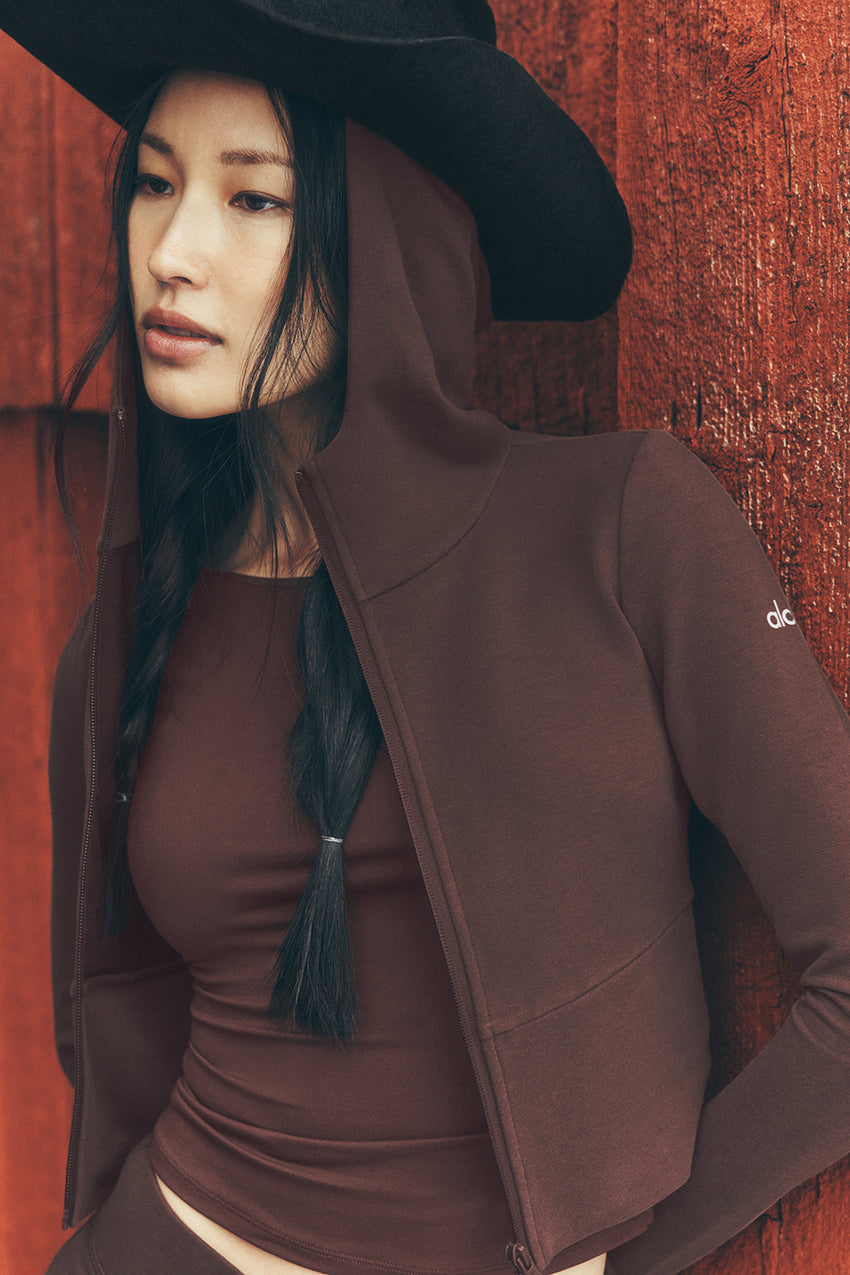 Sway Full Zip Hoodie - Black