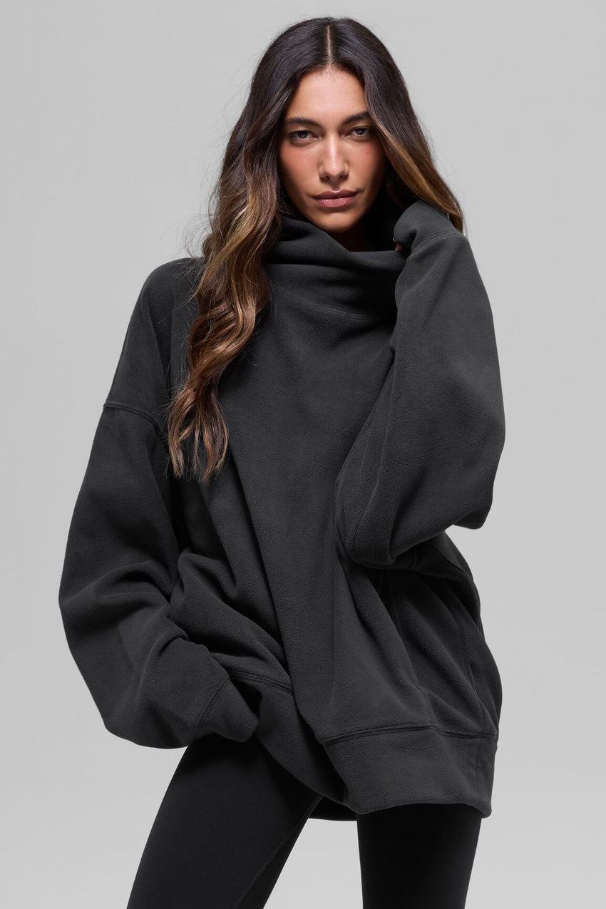 Polar Fleece Hazy Pullover - Ivory