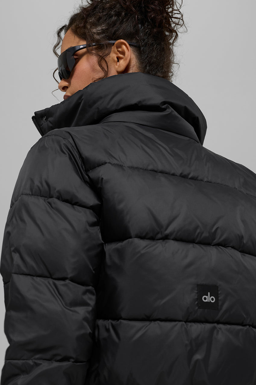 Gold Rush Puffer - Black