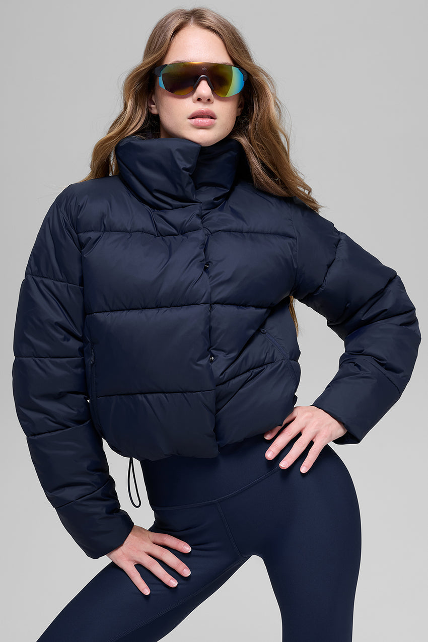 Gold Rush Puffer - Black