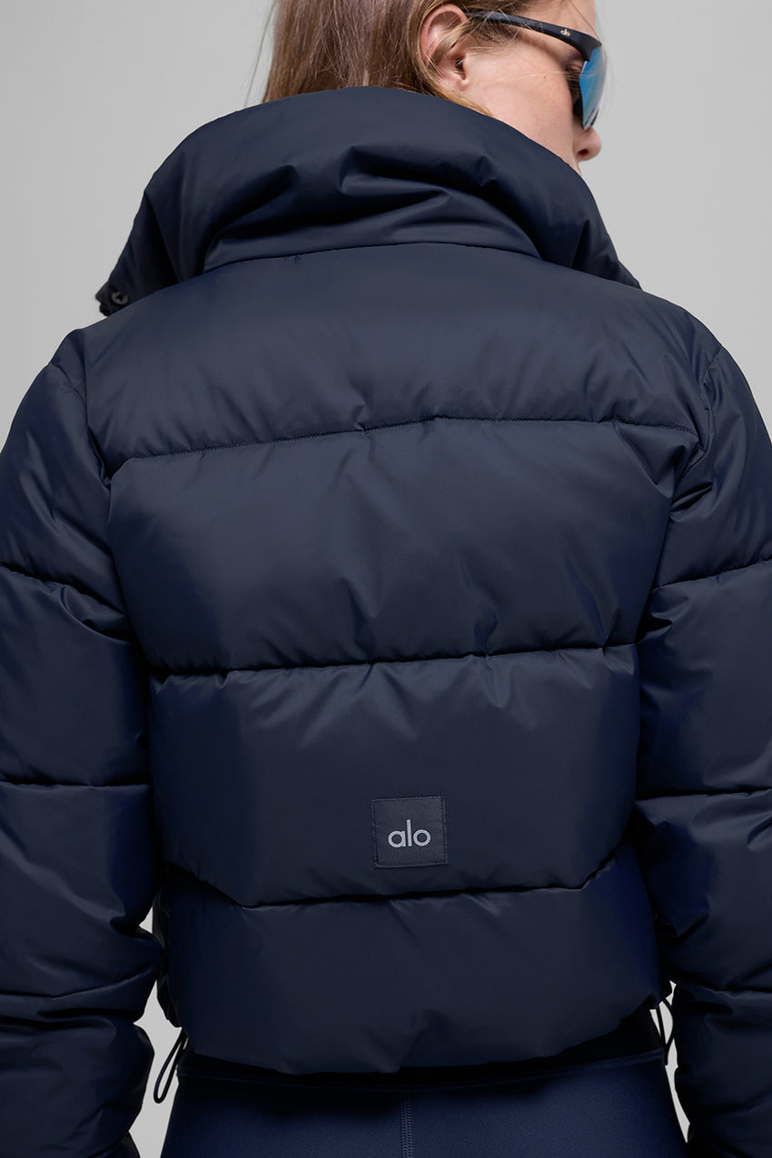 Gold Rush Puffer - Black