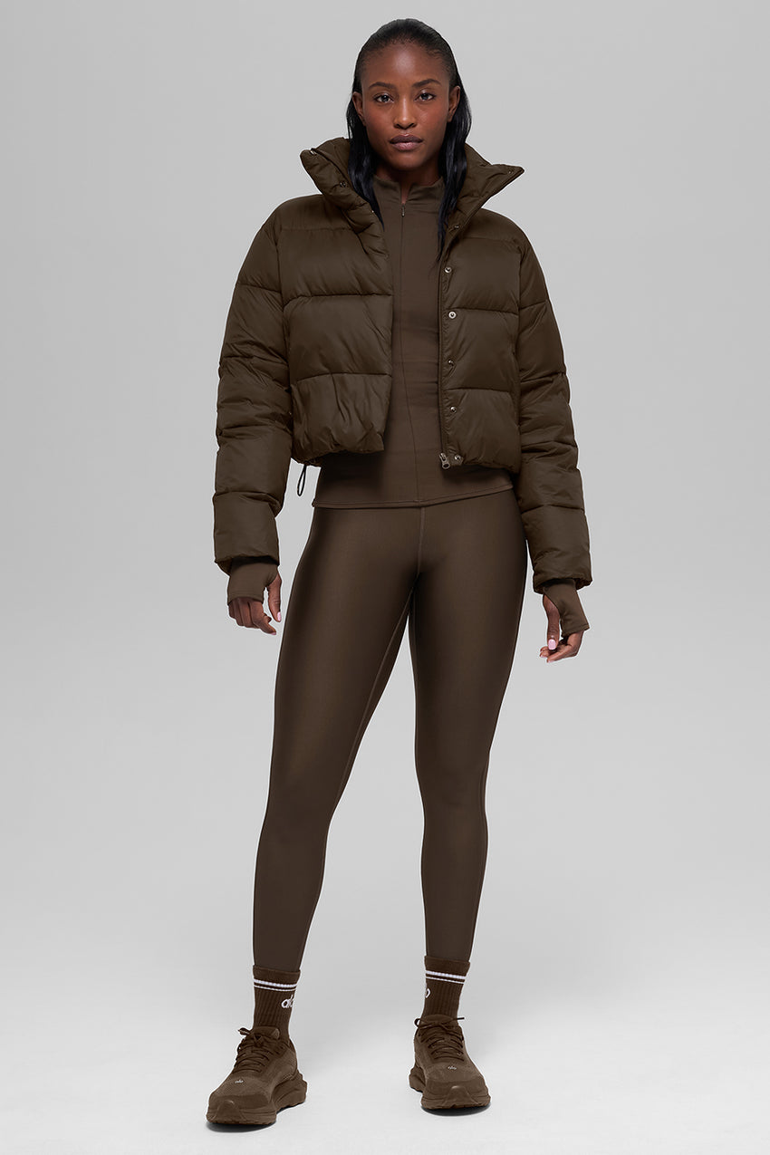 Gold Rush Puffer - Black