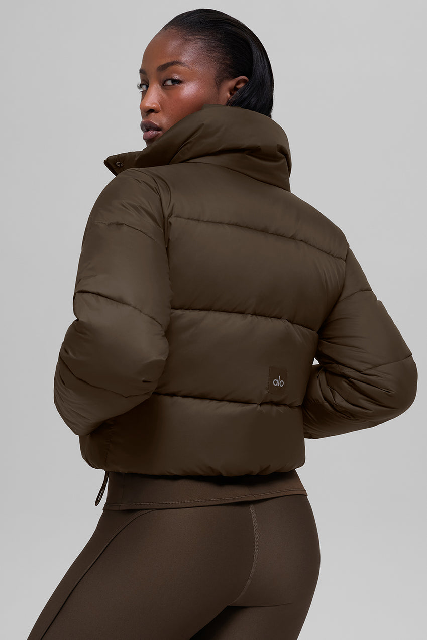 Gold Rush Puffer - Black