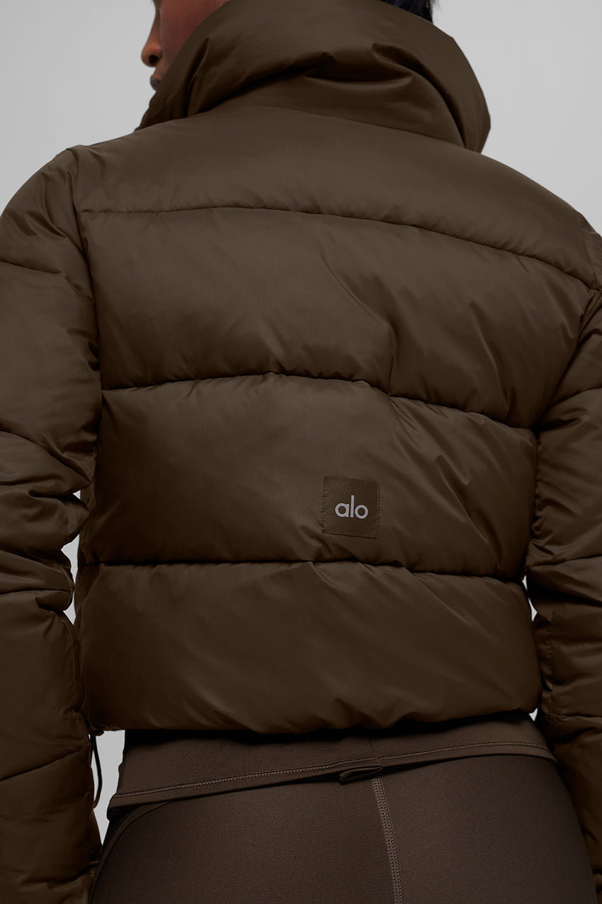 Gold Rush Puffer - Black