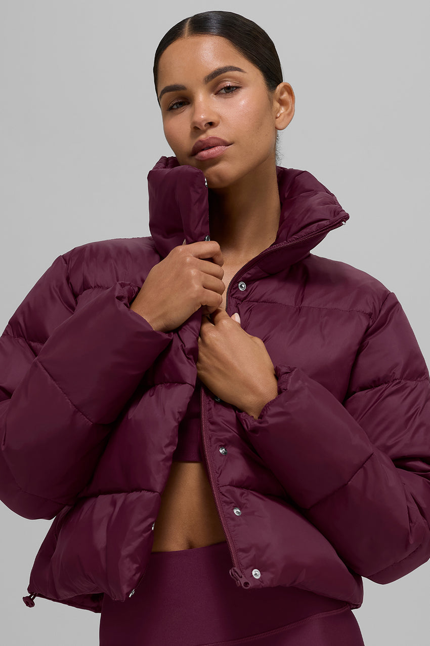Gold Rush Puffer - Black