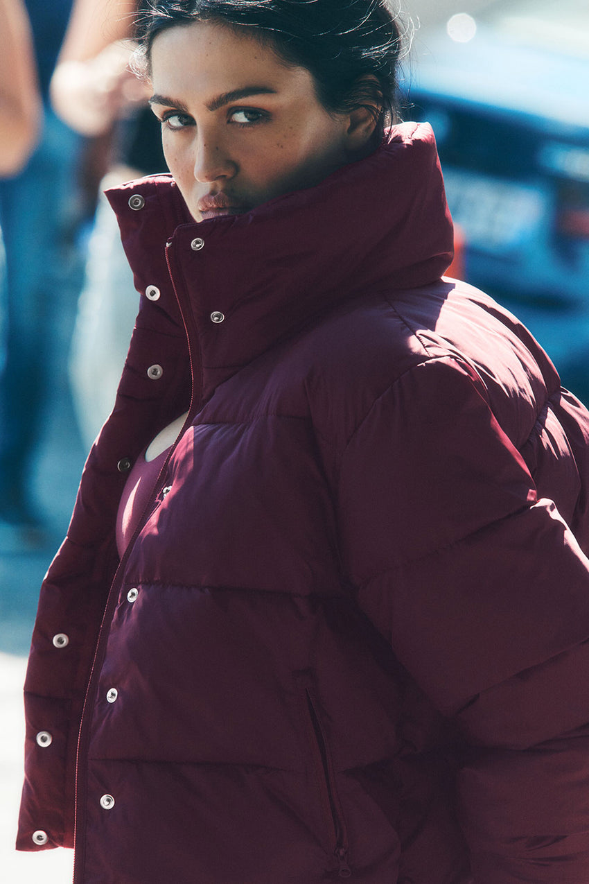 Gold Rush Puffer - Black