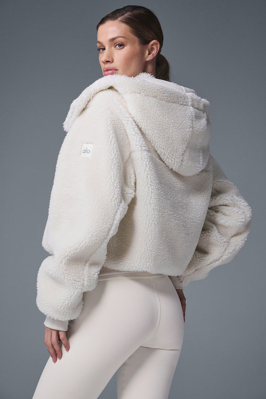Foxy Sherpa Jacket - Black