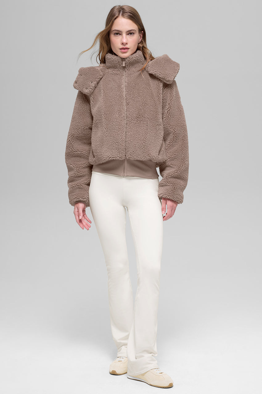 Foxy Sherpa Jacket - Black