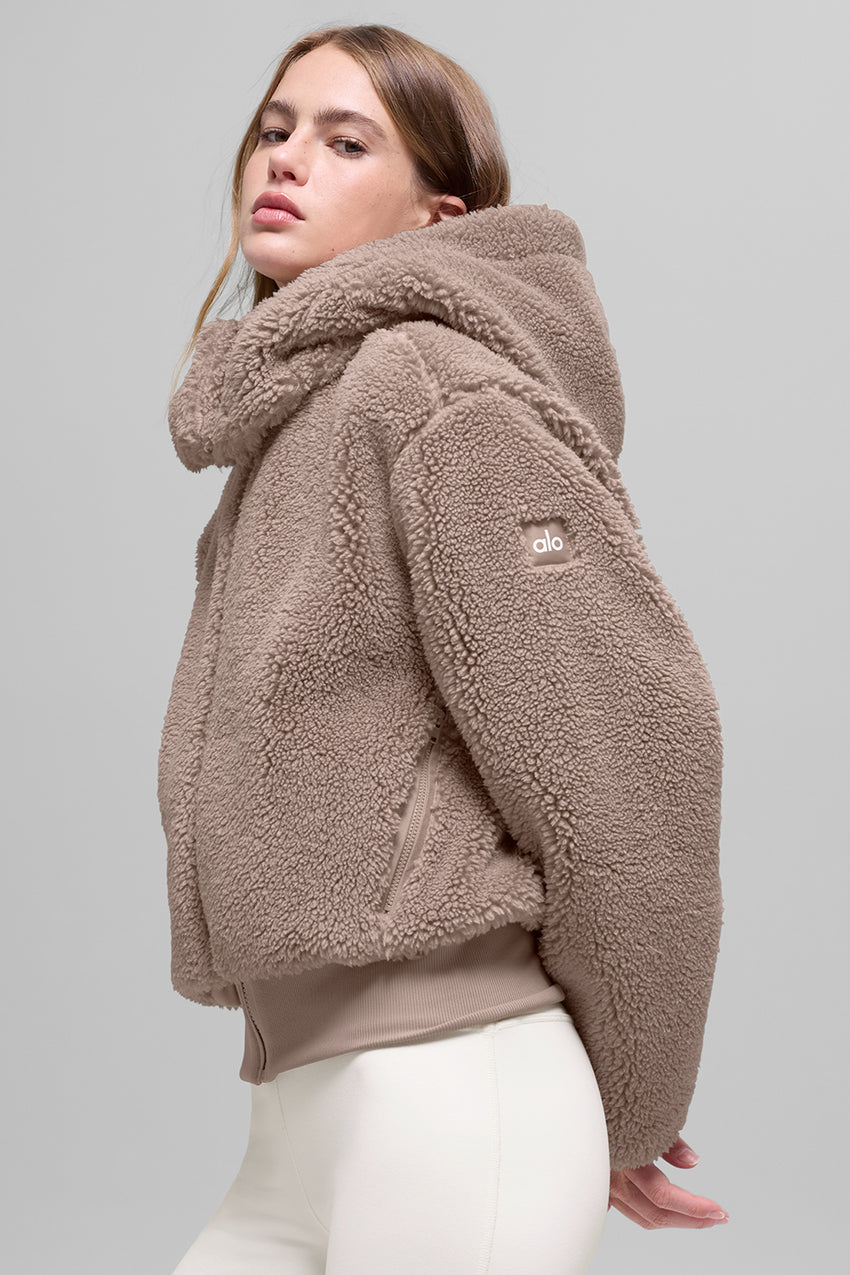 Foxy Sherpa Jacket - Black