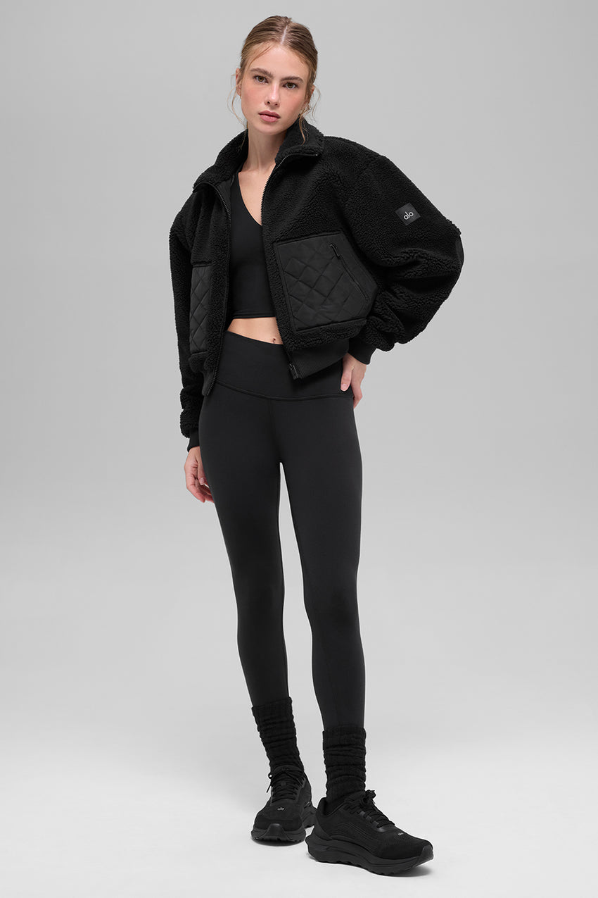 Sherpa Edge Bomber - Ivory