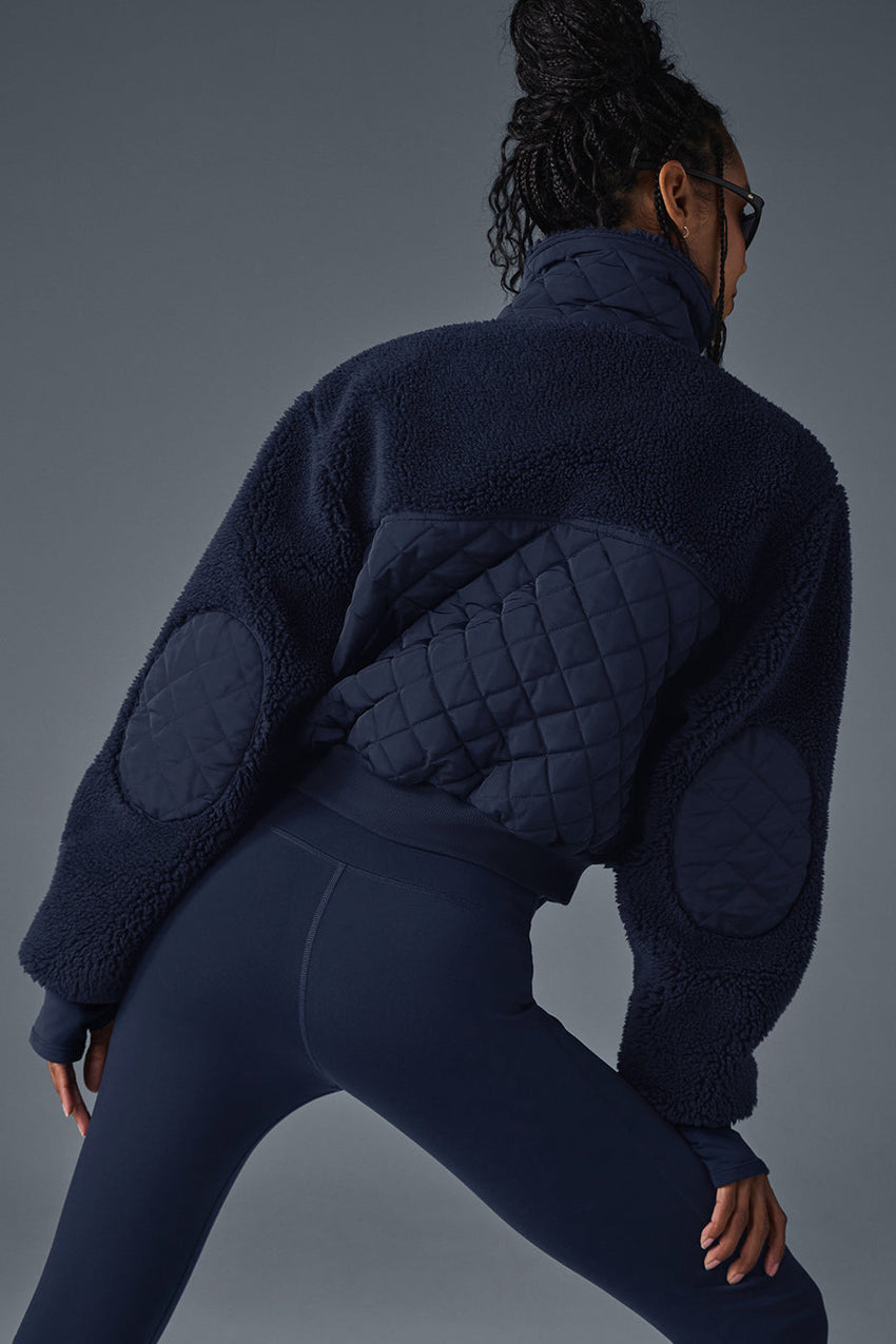 Sherpa Edge Bomber - Ivory