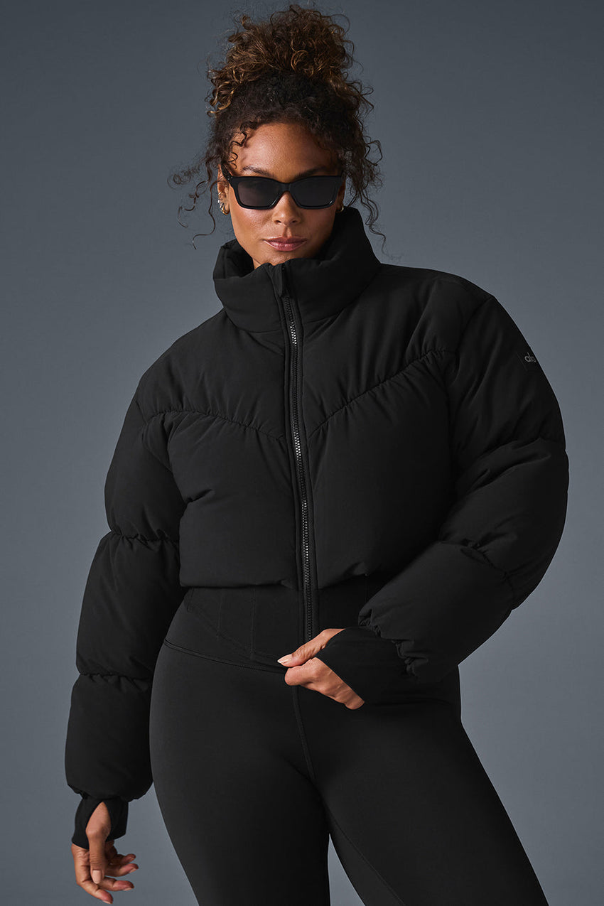 Main Act Corset Puffer - Black