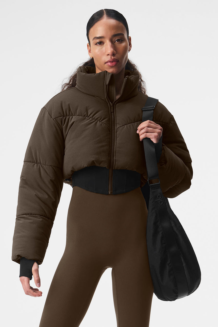 Main Act Corset Puffer - Black