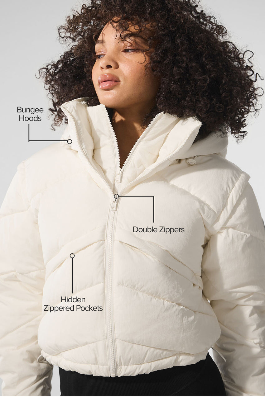 Glacier Puffer - Ivory