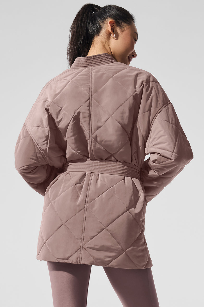 Urbanite Wrap Puffer - Mushroom