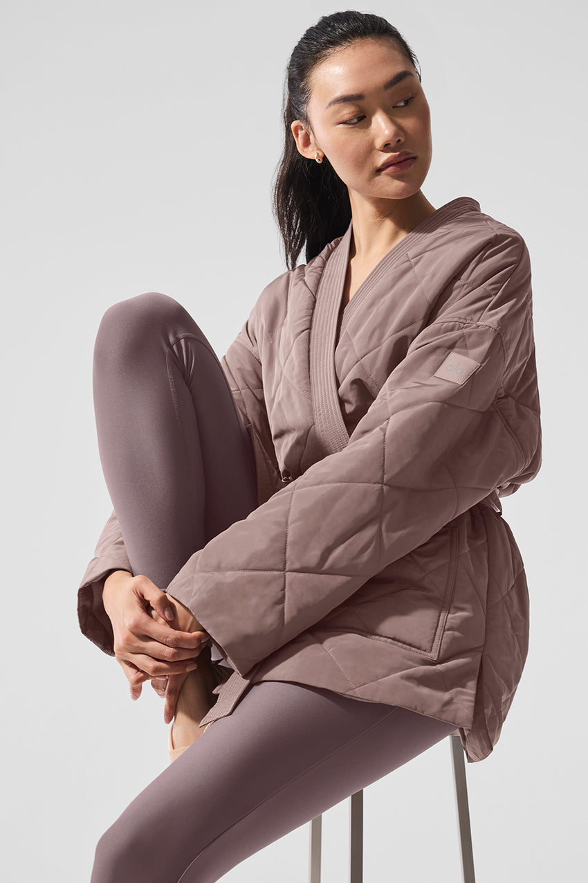Urbanite Wrap Puffer - Mushroom