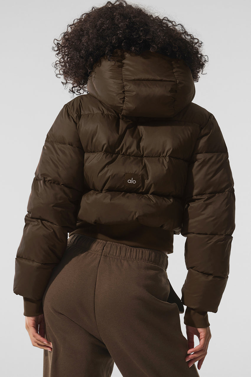 Foxy Puffer Jacket - Black