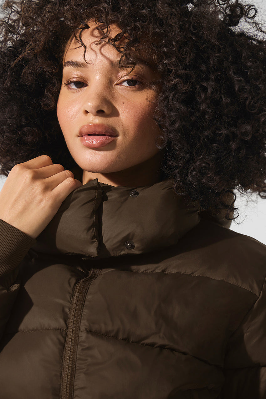 Foxy Puffer Jacket - Black