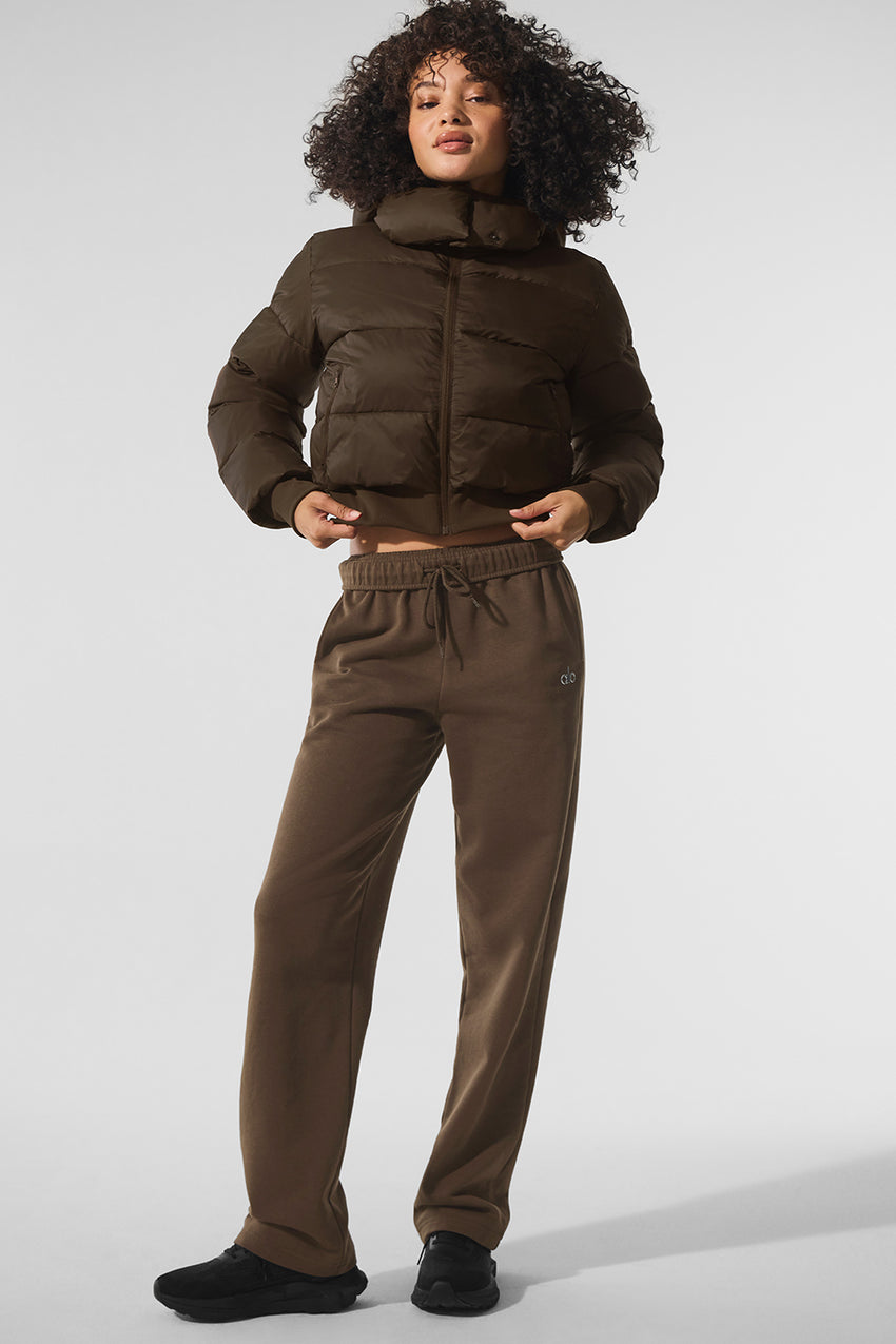 Foxy Puffer Jacket - Black