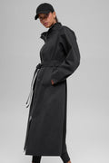 Journey Trench Coat - Black