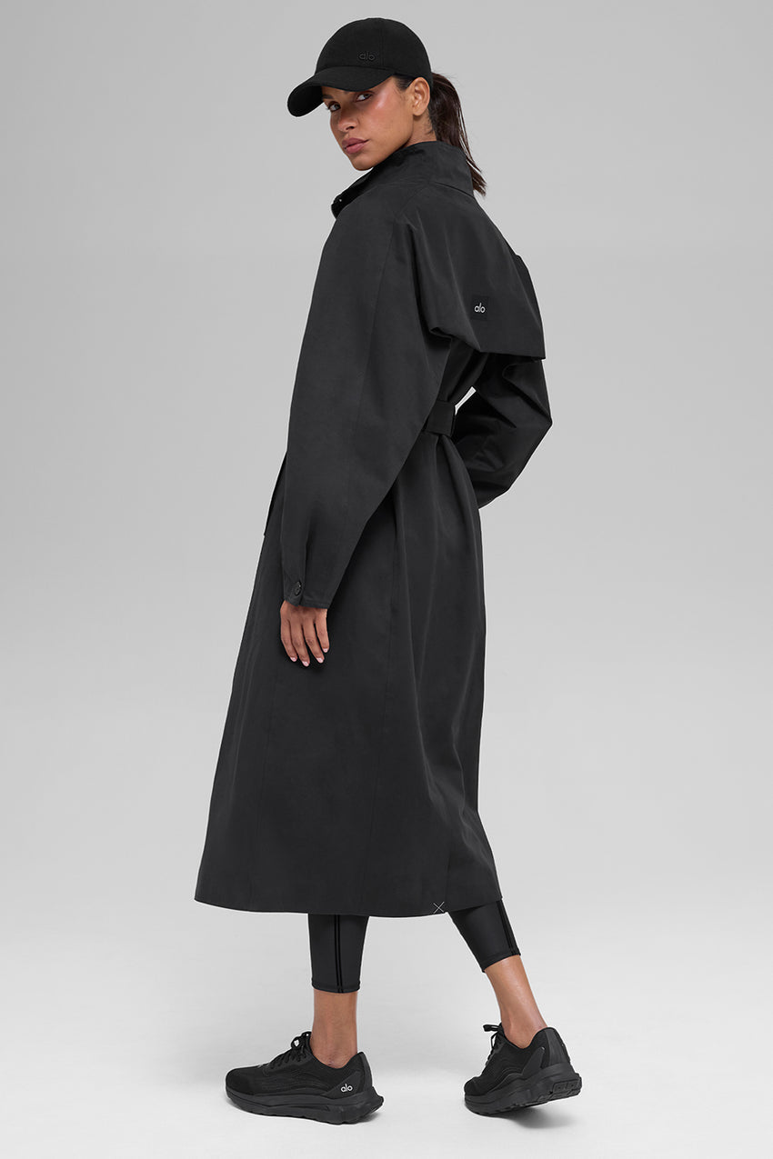 Journey Trench Coat - Black