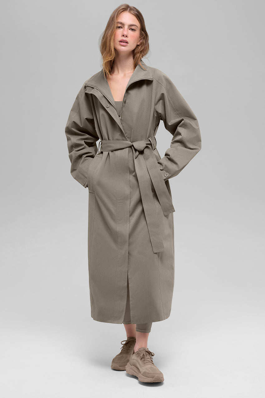 Journey Trench Coat - Black