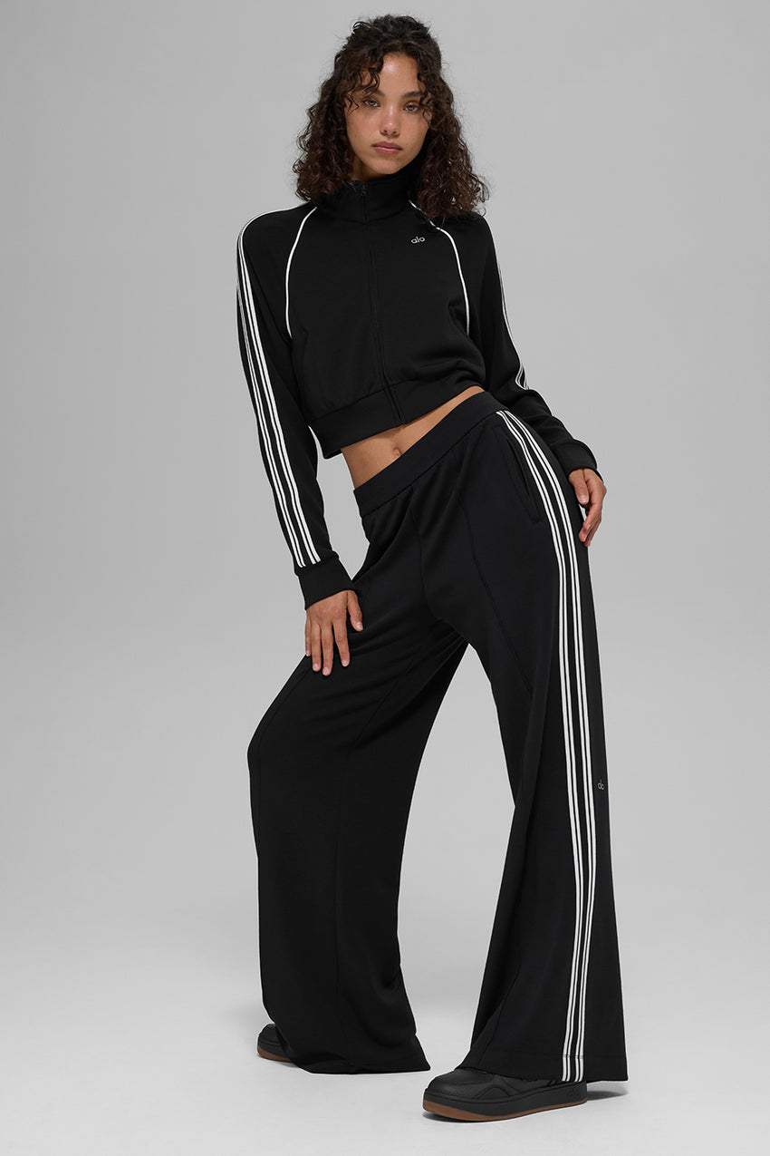 Track Star Full Zip Jacket - Black