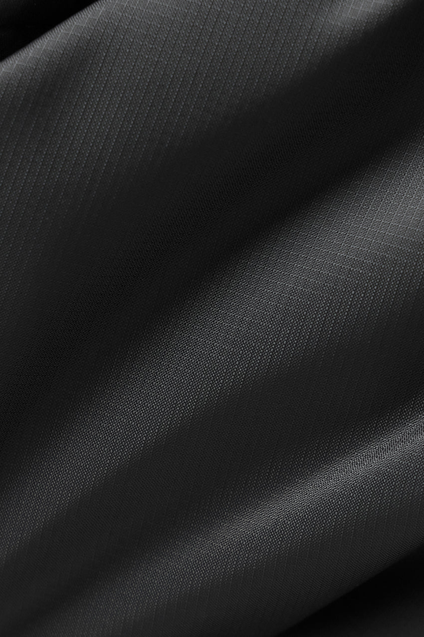 Cropped Atmosphere Puffer - Black
