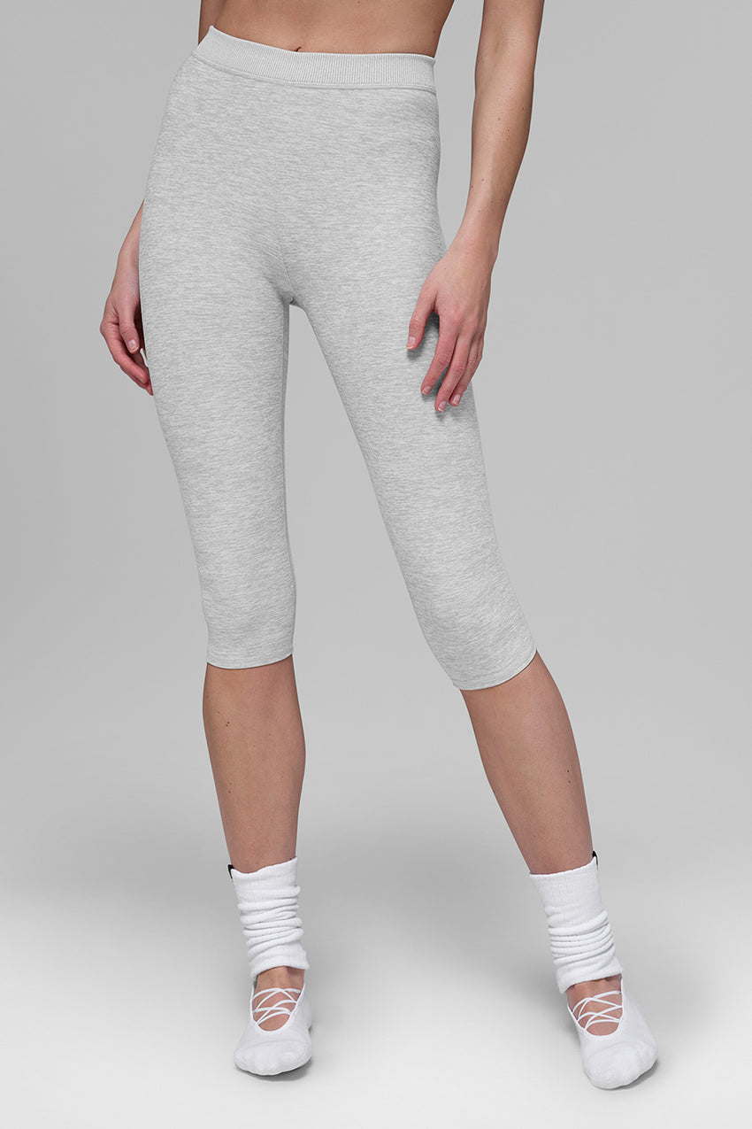 Alosoft High-Waist Iconic 90's Capri - Black
