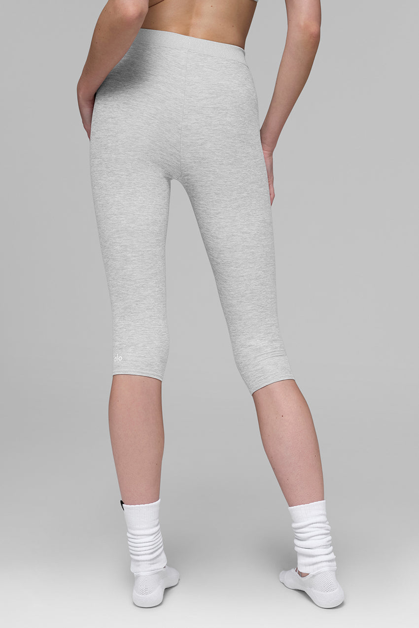 Alosoft High-Waist Iconic 90's Capri - Black