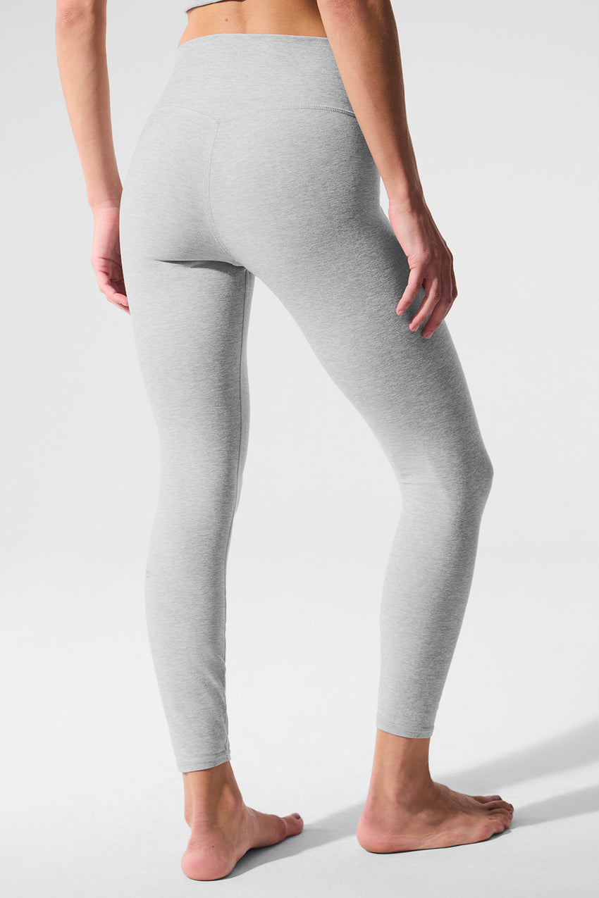 Alosoft High-Waist 7/8 Highlight Legging - Black