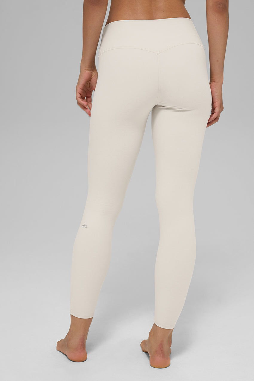 Alosoft High-Waist 7/8 Highlight Legging - Black