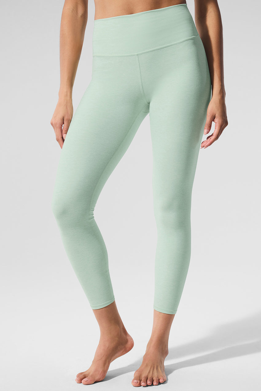Alosoft High-Waist 7/8 Highlight Legging - Black