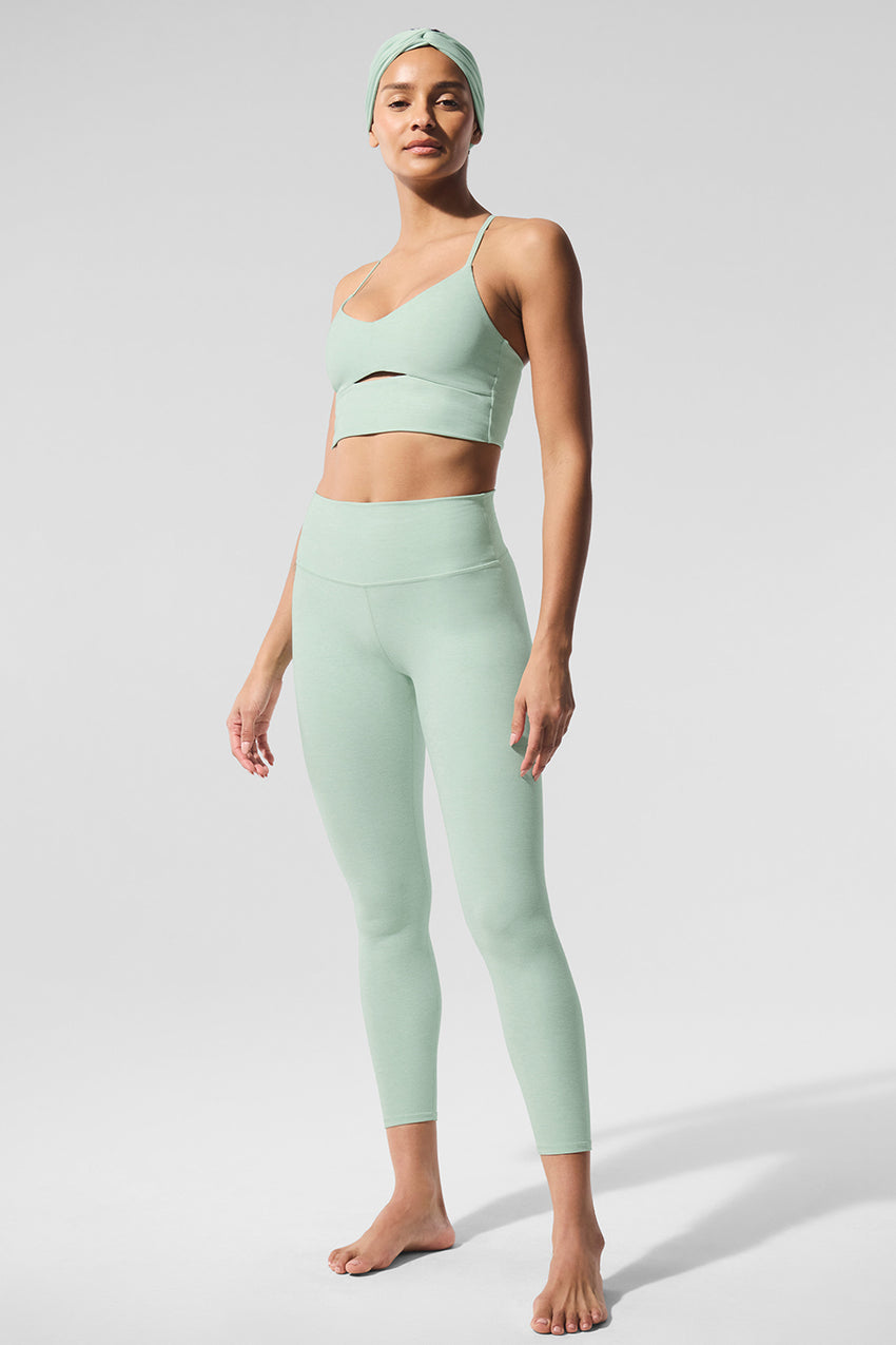 Alosoft High-Waist 7/8 Highlight Legging - Black