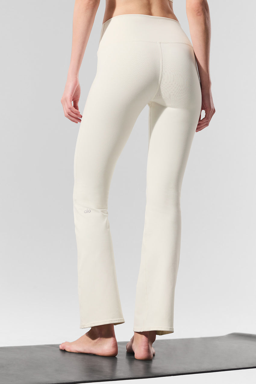 Airbrush High-Waist 7/8 Bootcut Legging - Black