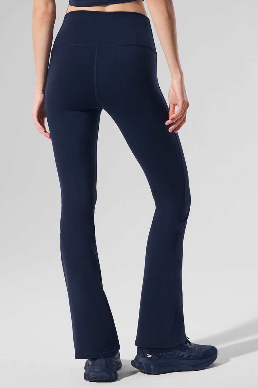 Airbrush High-Waist 7/8 Bootcut Legging - Black