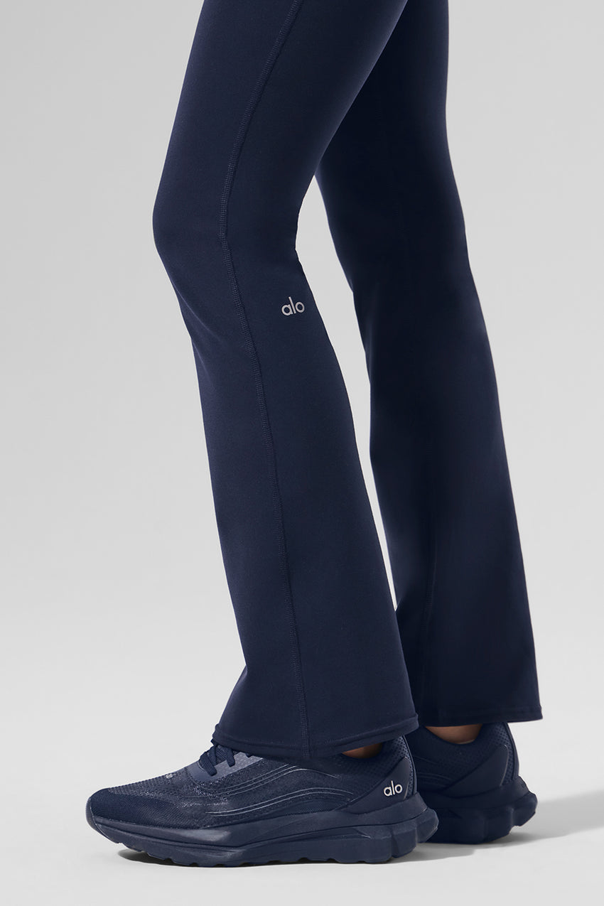 Airbrush High-Waist 7/8 Bootcut Legging - Black