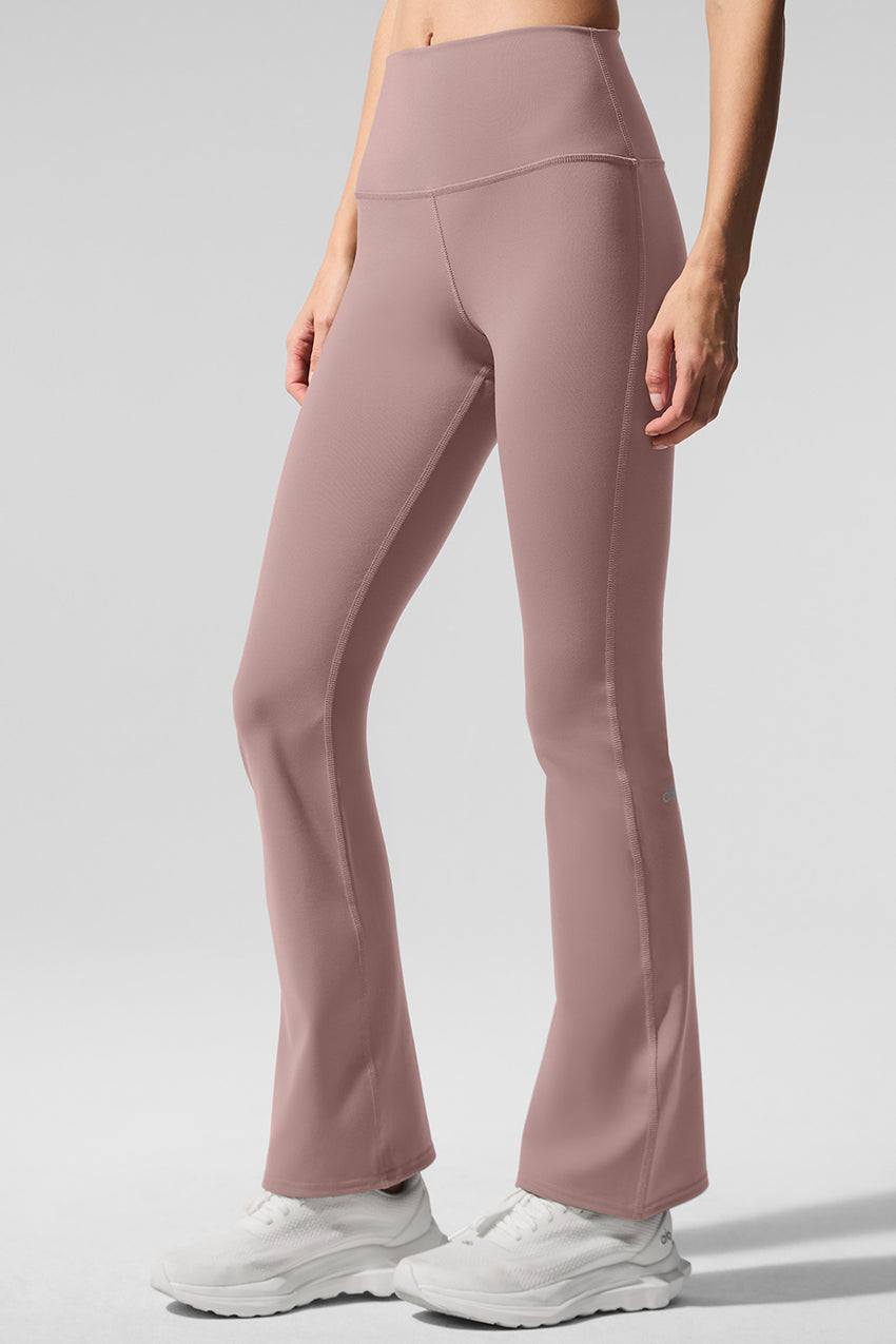 Airbrush High-Waist 7/8 Bootcut Legging - Black