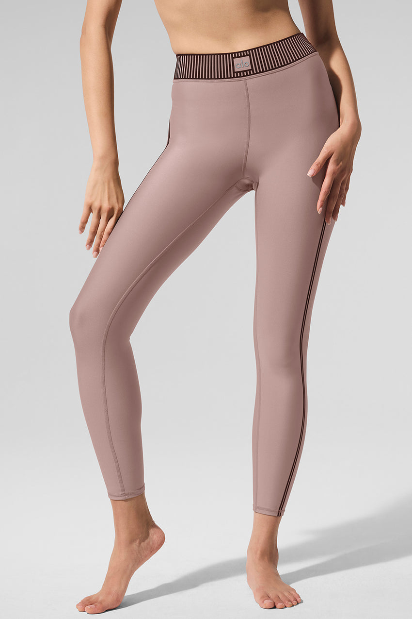 Airlift High-Waist 7/8 Line Up Legging - Black
