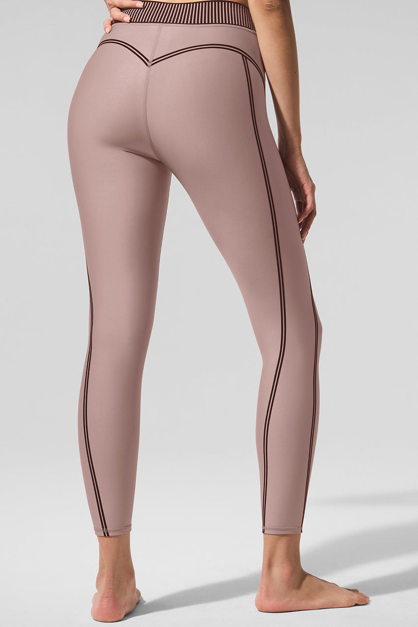 Airlift High-Waist 7/8 Line Up Legging - Black