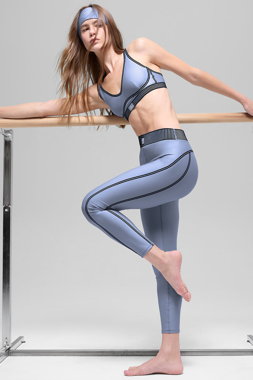 Airlift High-Waist 7/8 Line Up Legging - Black