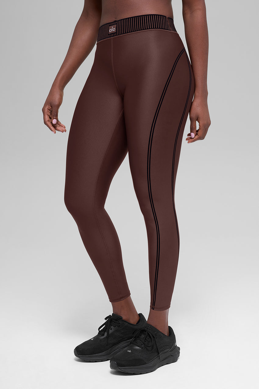Airlift High-Waist 7/8 Line Up Legging - Black
