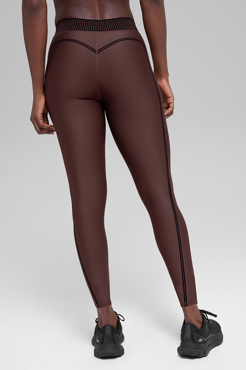 Airlift High-Waist 7/8 Line Up Legging - Black
