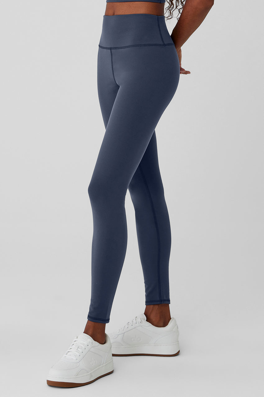 Airbrush Winter Warm High-Waist Nocturne Legging - Black