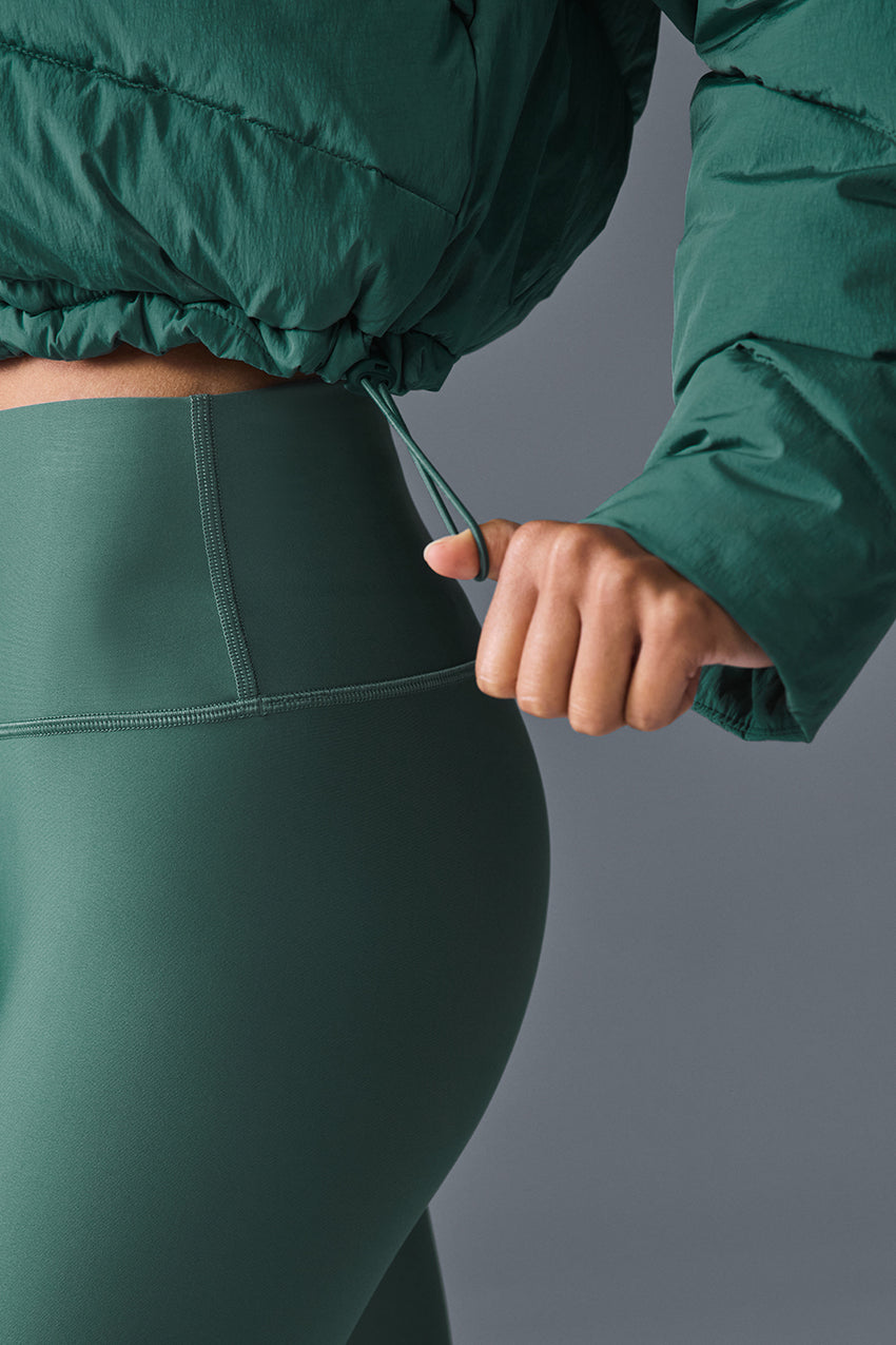 Airlift Winter Warm High-Waist Legging - Steel Grey