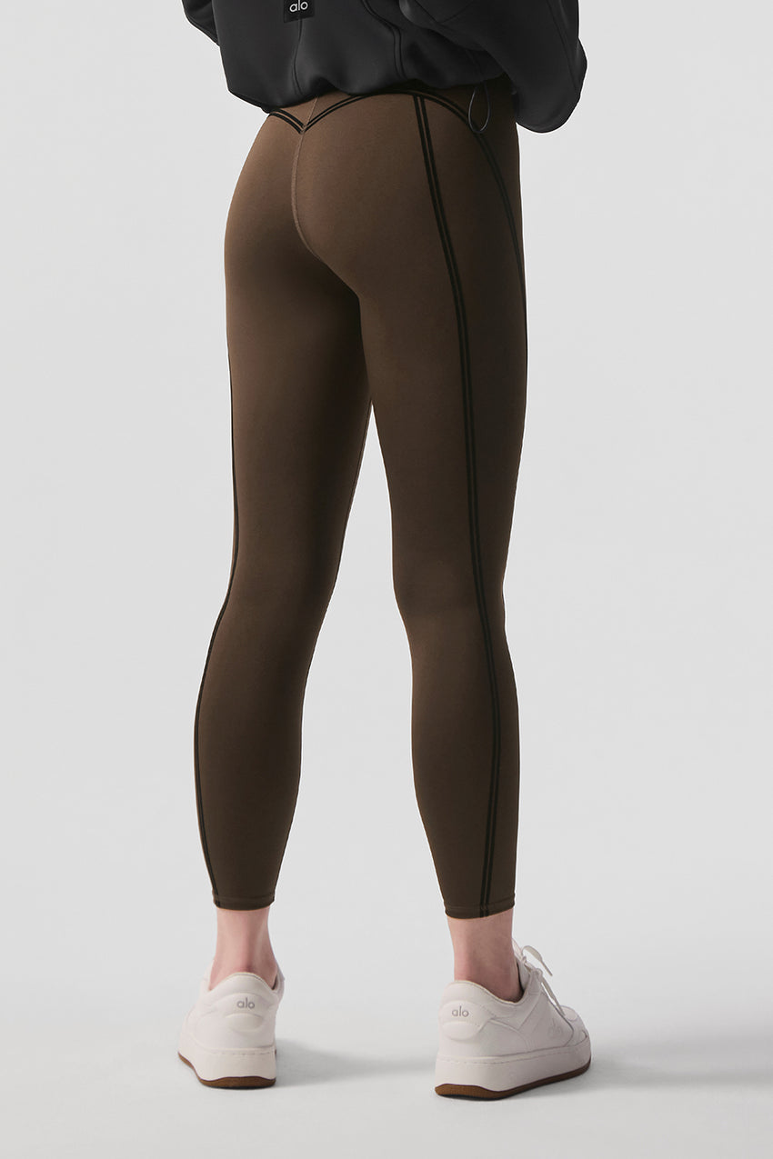 Airlift High-Waist 7/8 Line Up Legging - Black
